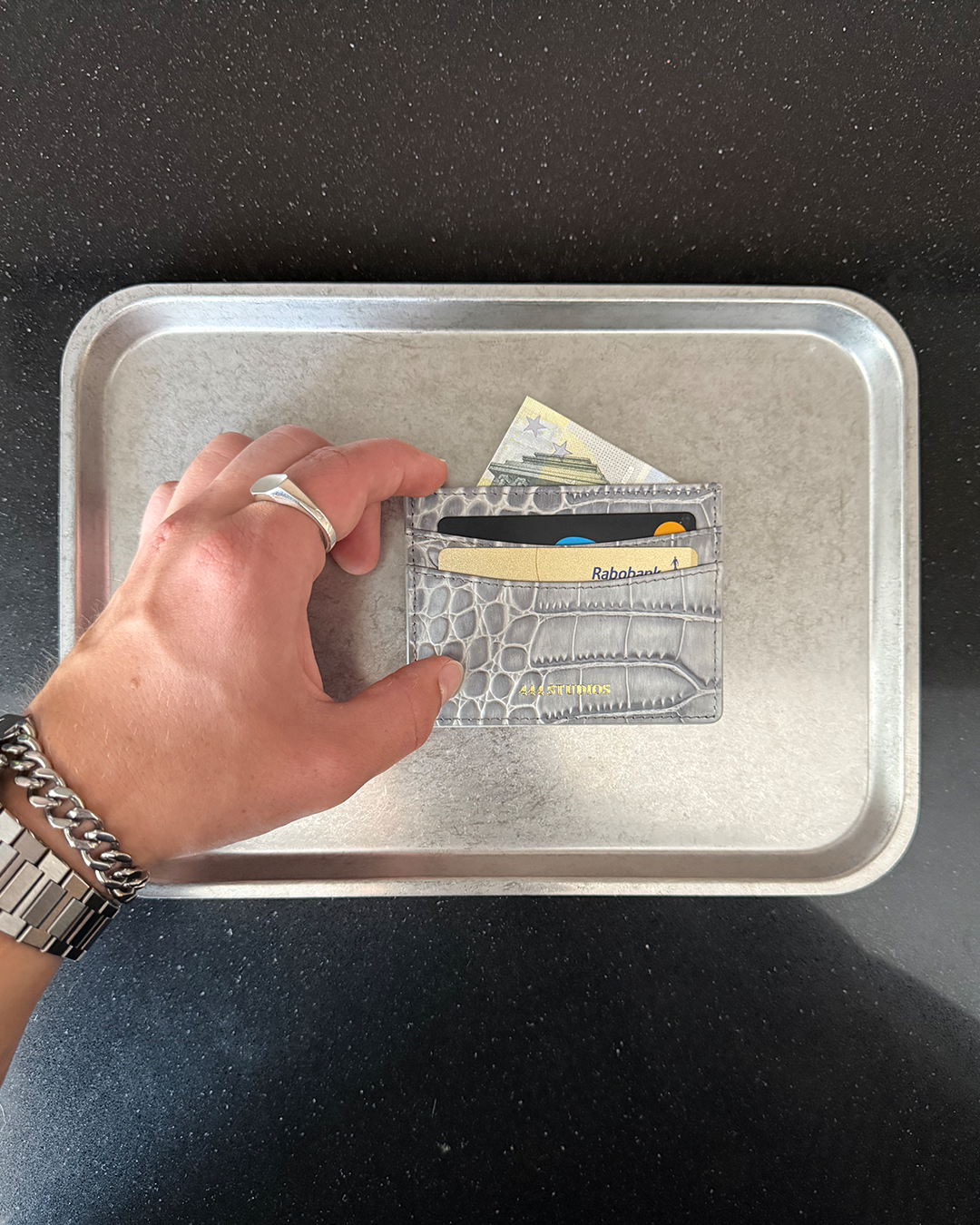 Card Holder Nardo Grey