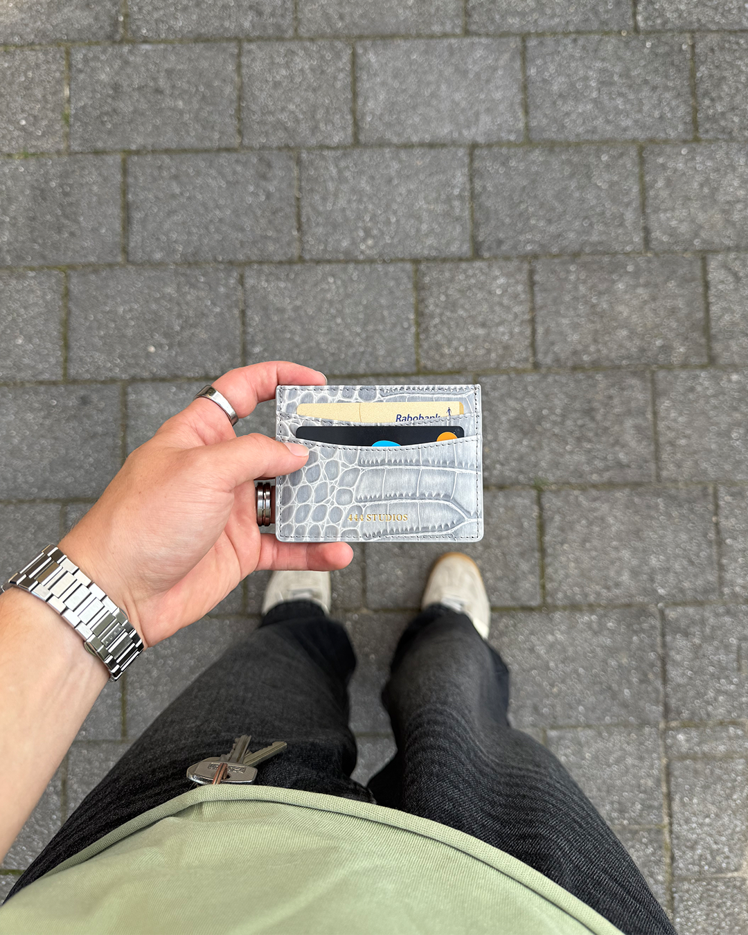 Card Holder Nardo Grey