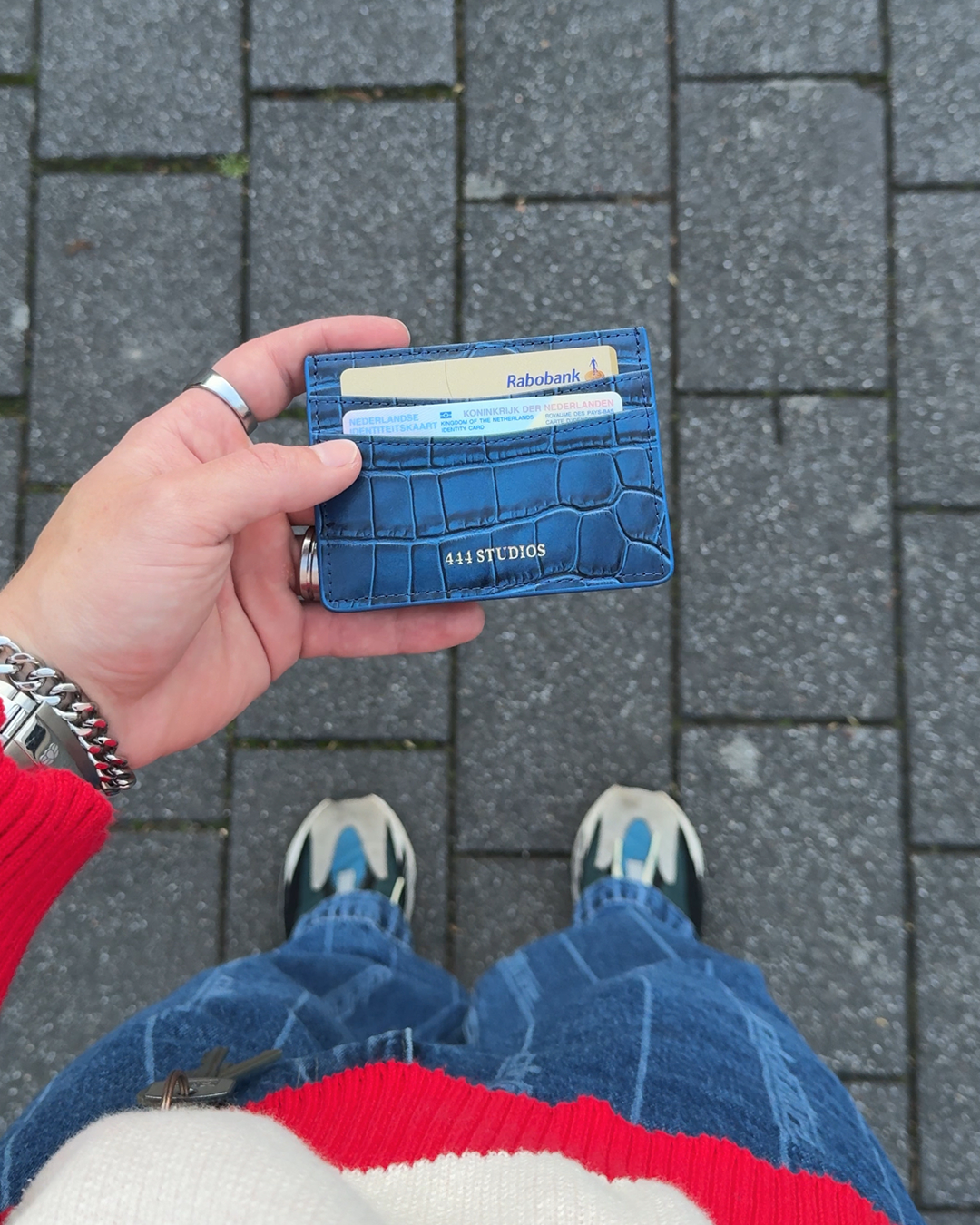Card Holder Yale blue