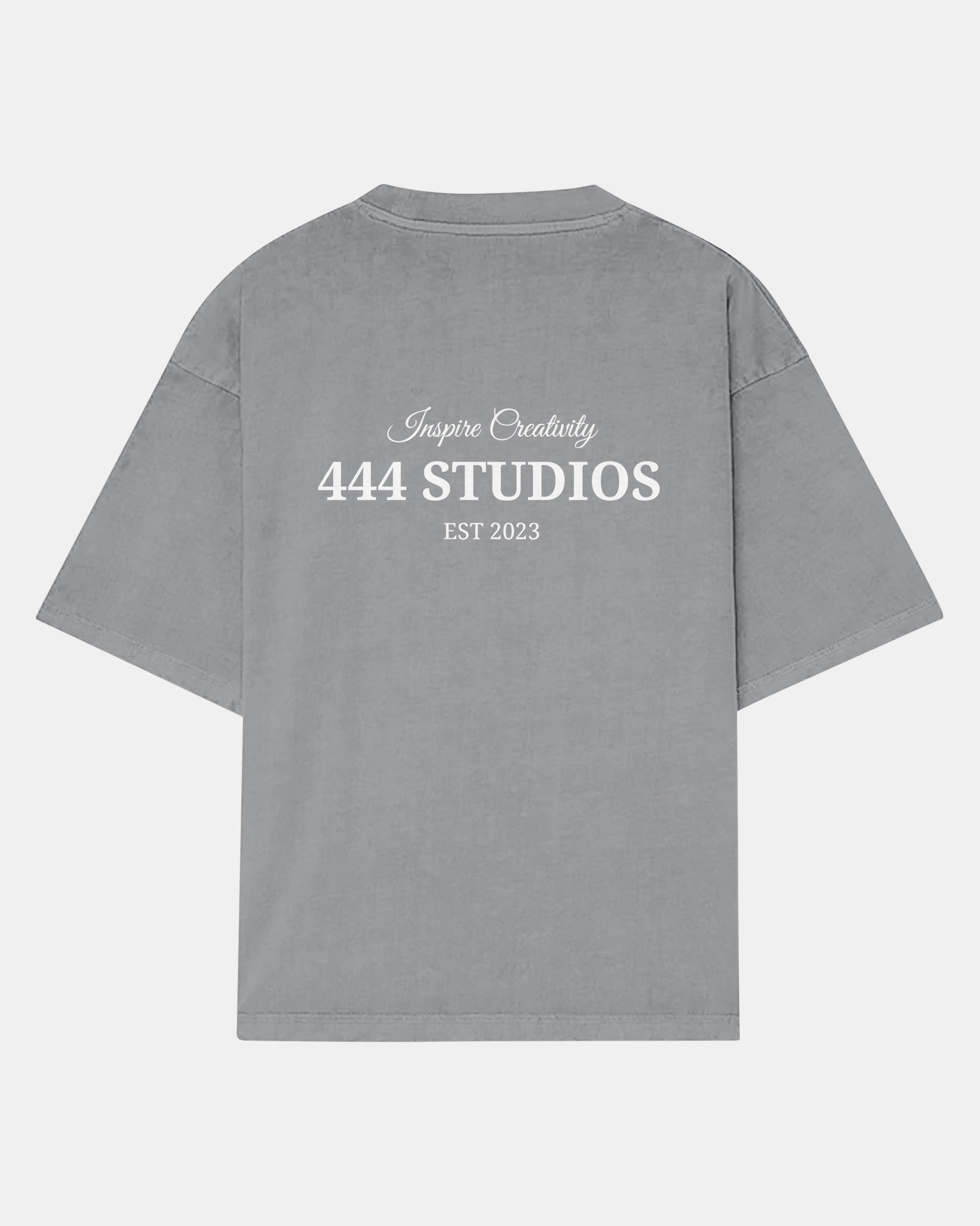 Baggy Grey T-Shirt, Back Side