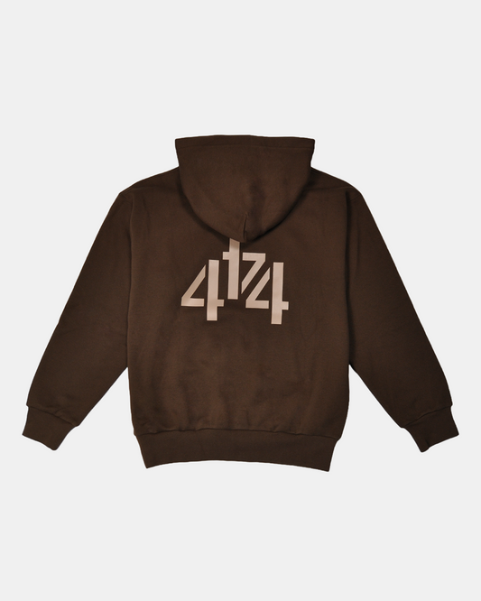 Brown 444 Hoodie