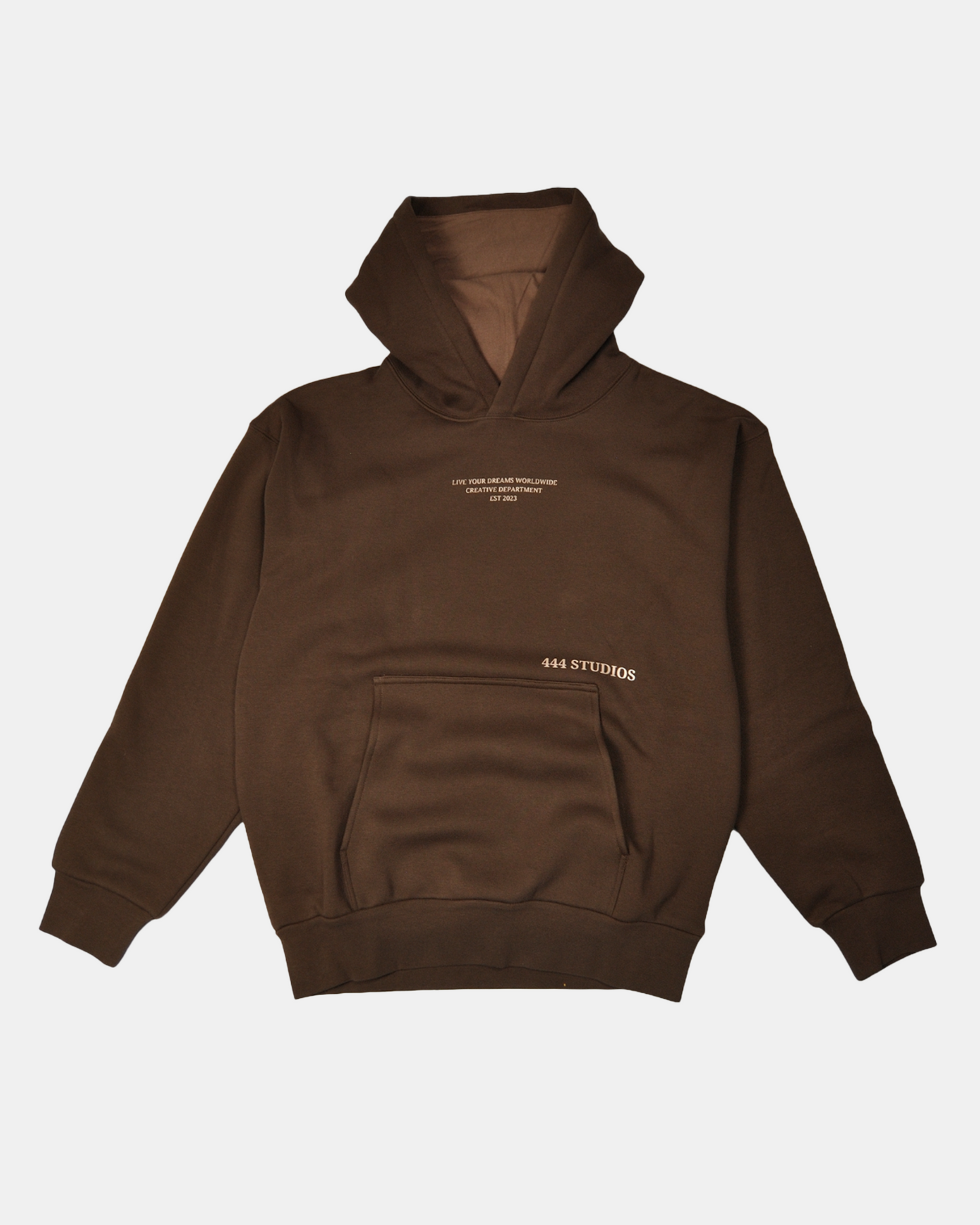 Brown 444 Hoodie