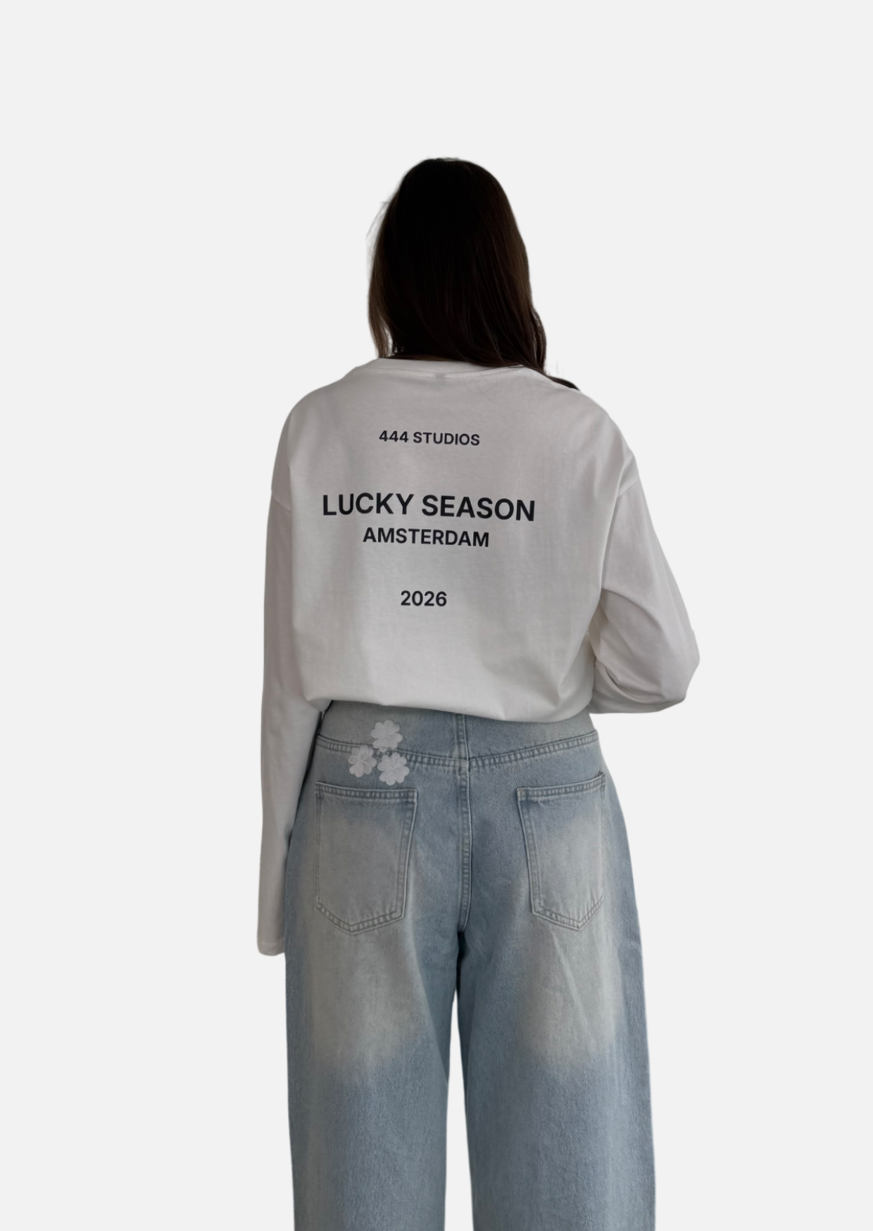 Lucky Longsleeve White