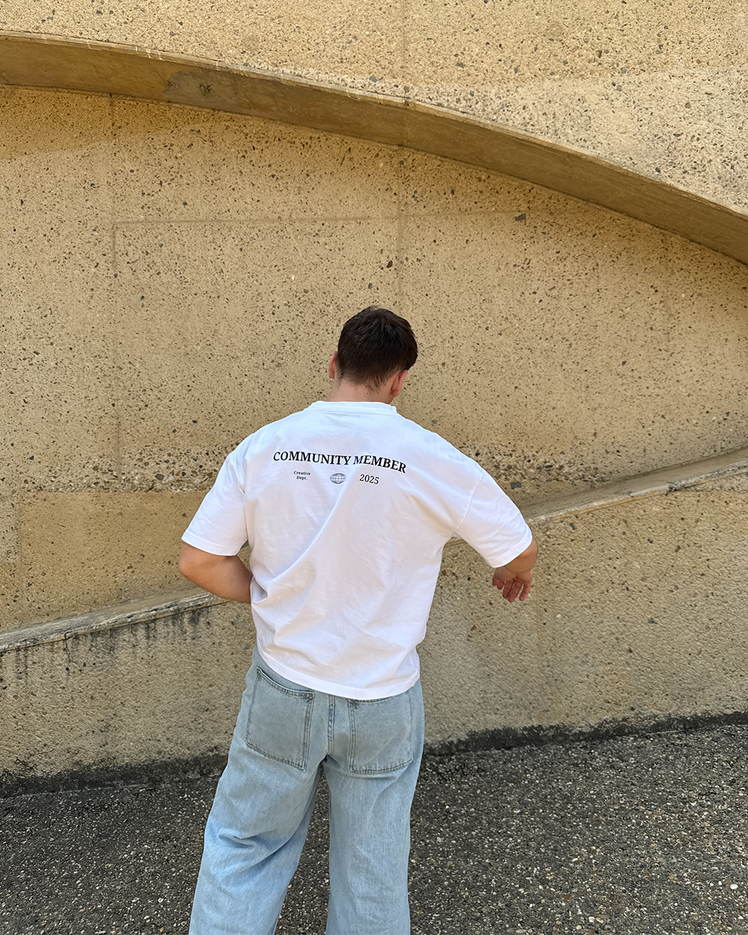 Community Tee White