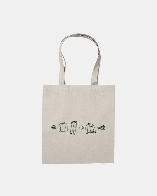 444 Graphic Tote Bag